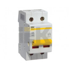 Выключатель нагрузки (мини-рубильник) вн-32 2p 100а (6шт) иэкs MNV10-2-100