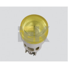 Лампа enr-22 сигнальная d22мм желтый неоновая 240в цилиндр (10шт) иэк BLS40-ENR-K05