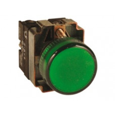 Лампа сигнальная bv63 зеленая с подсветкой (20шт) ekfs xb2-bv63