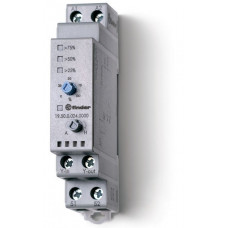 Модуль управления, аналоговый сигнал 0…10 в dc, питание 24 в аc/dc, монтаж на рейку 35 мм, ширина 17.5 мм, степень защиты ip20 (1 шт.) finder 195000240000PAS
