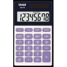 Калькулятор карманный, uk-18 цвет - синий 994