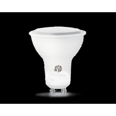 Лампа светодиодная led-jcdrc-standard 5.5вт 160-260в gu10 4000к 495лм asd 4690612002309