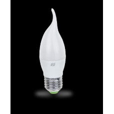 Лампа светодиодная led-свеча на ветру-standard 5вт 160-260в е27 4000к 450лм asd 4690612004549