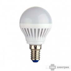 Лампа светодиодная led g45 е14 7вт 600лм, 4000k, холодный свет rev ritter пан электрик 32341 9