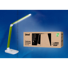 Лампа настольная tld-521 green/8вт/ /led/800лм/5000k/dimmer/цвет-зеленый металлик 10083