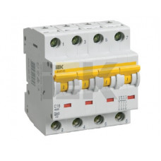 Автоматический выключатель ва47-60 4p 25а c 6ка (3шт) иэкs MVA41-4-025-C
