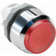 Кнопка mp3-21r красная выступающая (только корпус) с подсветкой без фиксацииs