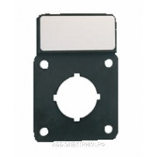 Дополнительный шильдик omfb72 черный для миниатюрных переключате лей ом 1SCA022555R4990