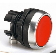 Кнопка с пружинным возвратом д. 22.3 мм, для комплектации, потайная головка, без подсветки, красный, osmoz (10 шт.) legrands 23801