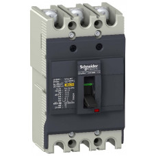 Автоматический выключатель ezc100 18 ka/380 в 3п/3t 80 a EZC100N3080