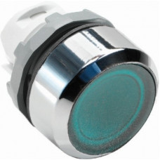 Кнопка mp2-21g зеленая (только корпус) с фиксацией с подсветкой 1SFA611101R2102