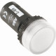 Лампа cl-502w белая со встроенным светодиодом 24в ac/dc%s