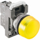Лампа ml1-100y желтая сигнальная (только корпус)s