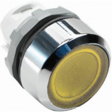 Кнопка mp2-21y желтая (только корпус) с фиксацией с подсветкойs 1SFA611101R2103