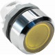Кнопка mp2-21y желтая (только корпус) с фиксацией с подсветкойs