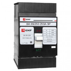 Автоматический выключатель ва-99 250 3p 250а 35ка ekfs mccb99-250-250