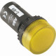 Лампа cl-523y желтая со встроенным светодиодом 230в ac%s