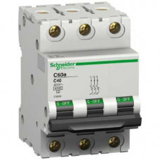 Автоматический выключатель c60a 3p 10a тип c schneider electric%s 23878