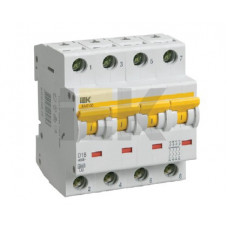 Автоматический выключатель ва47-60 4p 40а d 6ка (3шт) иэк MVA41-4-040-D