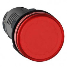 Лампа сигнальная красная встроенный светодиод 22мм 220-230 в ip40, ac XB7EVM4LC