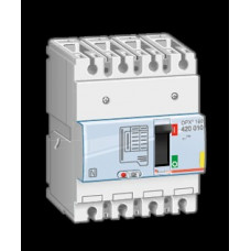 Автоматический выключатель dpx3 160, 3p 160 а, термомагнитный расцепитель, 16 ка, 400 в (1 шт.) legrand 420007