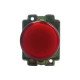 Лампа сигнальная bv64 красная с подсветкой (20шт) ekfs