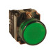 Лампа сигнальная bv63 зеленая с подсветкой (20шт) ekfs