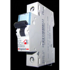 Автоматический выключатель tx3 6000 1p 25a тип c 6 ка 230/400 в~ (1 шт.) legrand 404030