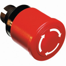Кнопка mpmt3-10r грибок красная (только корпус) с усиленной фикс ацией 40мм отпускание поворотом 1SFA611510R1001