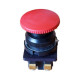 Выключатель кнопочный ке 022-у2-исп.3 (черный) (100 шт) кэаз