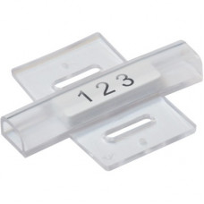 Ringt23 держатель маркера для провода, кольцевой, прозрачный, закрытый, для толстых проводов 1SNA235137R1400