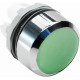 Кнопка mp2-20g зеленая (только корпус) без подсветки с фиксацией