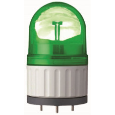 Лампа маячок вращ зеленая 24в ac/dc 84мм XVR08B03