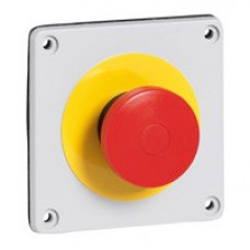 Заглушка с кнопкой osmoz грибовидная кнопка «тяни-толкай» 2 н.з. контакта p17 tempra pro (1 шт.) legrand 57740