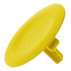 Колпачок для утопл. кнопки 22мм желтый ZBA5