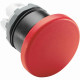 Кнопка mpm1-20r грибок красная (только корпус) без фиксации 40мм 1SFA611124R2001