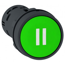 Кнопка 22мм зеленая с возвратом 2но ii XB7NA3336
