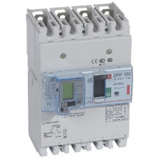 Автоматический выключатель dpx3 160, 4p 63 а, термомагнитный расцепитель, с дифференцальной защитой, 36 ка, 400 в (1 шт.) legrand 420113