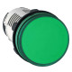 Сигнальная лампа зеленая 120 в
