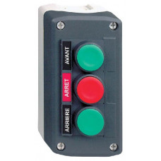 Кнопочный пост 3 кнопки с возвратом XALD311
