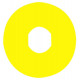 Желтая круглая маркировка без текста