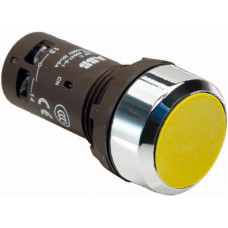 Кнопка cp2-30y-10 желтая с фиксацией 1ho 1SFA619101R3013