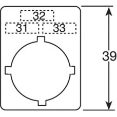 Шильдик с надписью i 0 ii SK615550-81