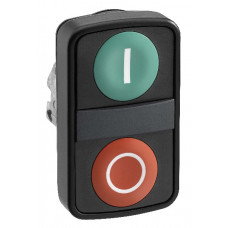 Головка кнопки двойная с маркировкой чер zb4ba73417 ZB4BA73417