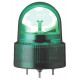 Лампа маячок вращ зелен 12в ac/dc 120мм