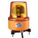 Лампа маячок вращ оранж 120в ac 130мм