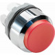 Кнопка mp4-20r красная выступающая (только корпус) без подсветки с фиксацией
