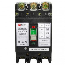 Автоматический выключатель ва-99м 100 3p 80а 20ка ekfs mccb99-100-80m