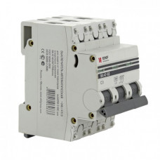 Автоматический выключатель ва 47-63 6ка, 3p 10а (c) ekf proxima mcb4763-6-3-10C-pro