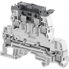 Клемма винтовая zs4-d2-sf1 - 4 мм?, 2 уровня, 4 зажима, держатель предохранителя на верхнем уровне 1SNK508425R0000